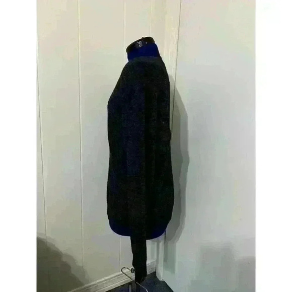 Michael Kors Mens Black Wool knit Pullover sweater Thermal Waffle Knit Large - Picture 2 of 8